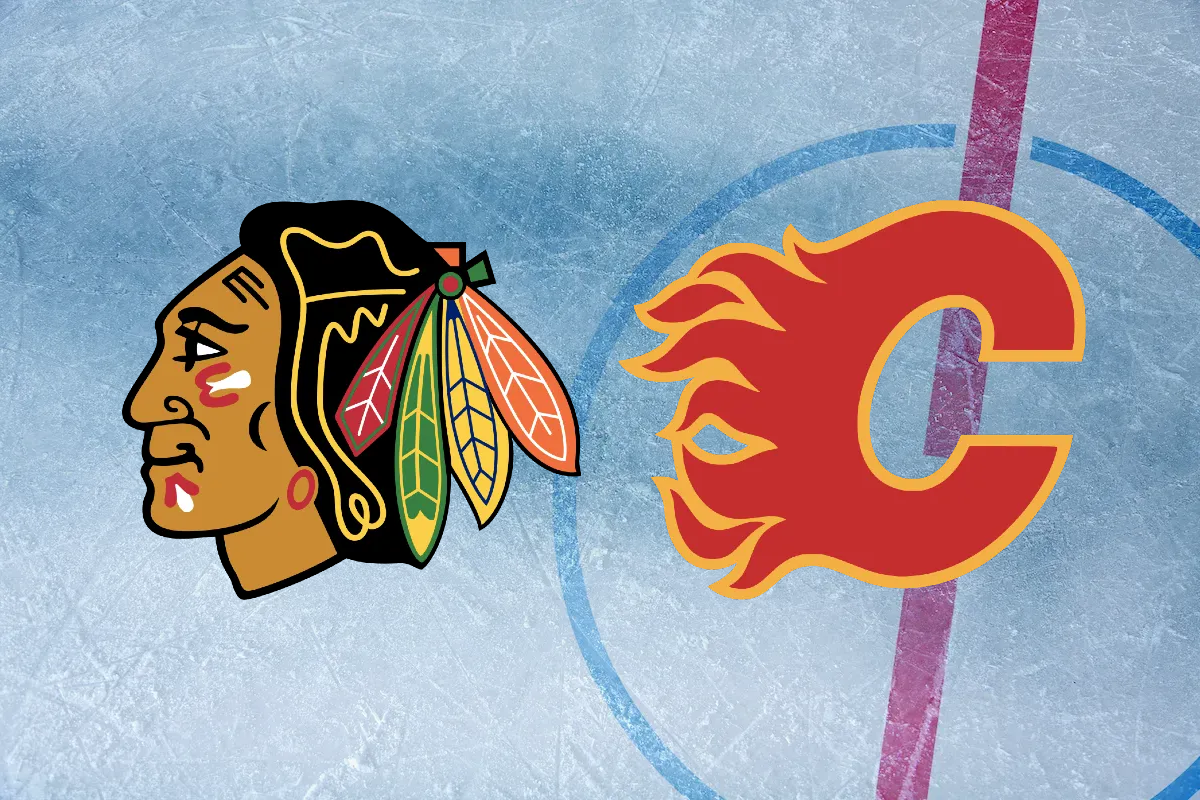 Blackhawks flames calgary upi